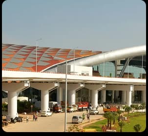 Trichy International Airport is a 3-hour drive to the Adventure Park in Kolli Hills.